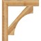 Ekena Millwork Westlake Block Rough Sawn Bracket, Western Red Cedar, 6"W x 38"D x 42"H BKT06X38X42WTL05RWR - alternate 3